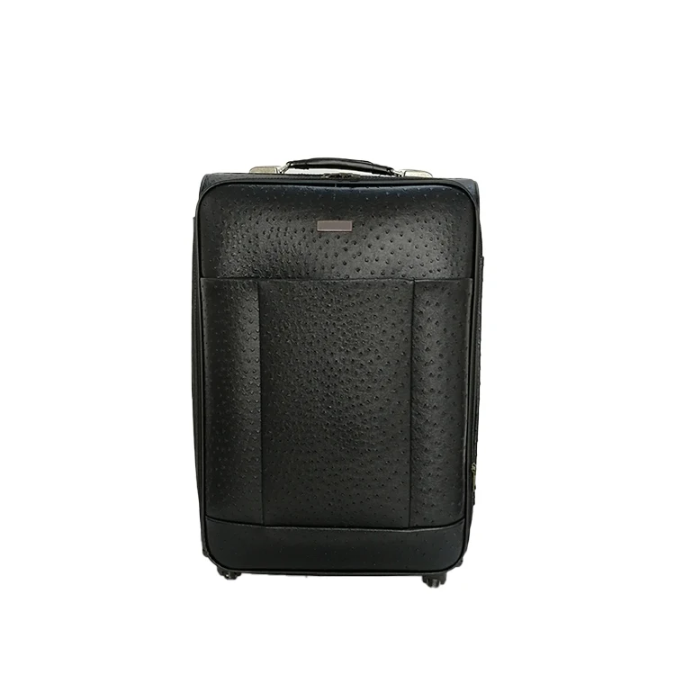 leather roller suitcase