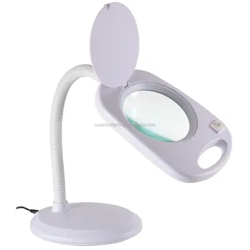 Daylight Led Magnify Table Lamp For Reading Task Light View Daylight Led Magnify Table Lamp For Reading Task Light
