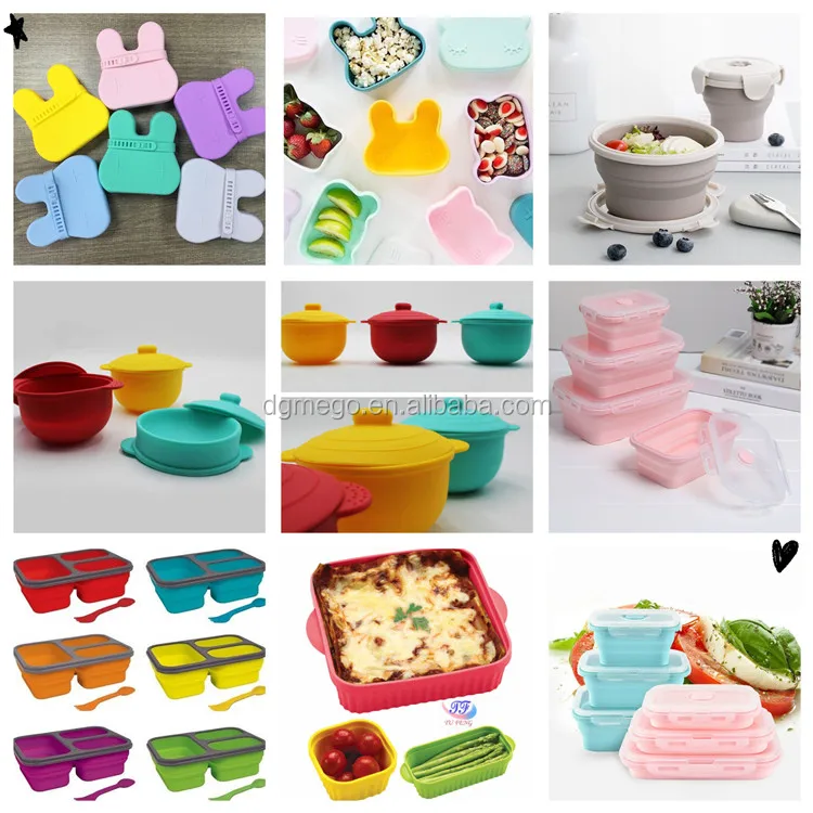 silicone lunch box