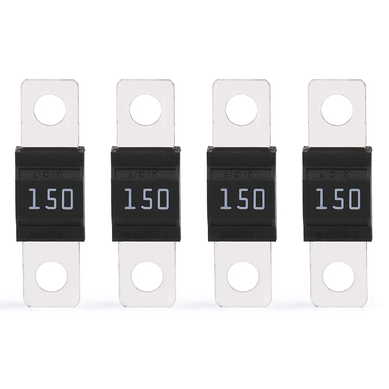 Areyourshop 4Pcs MIDI Bolt Car Fuse Mini ANS Car Audio Power High Current Fuses 32V/150A