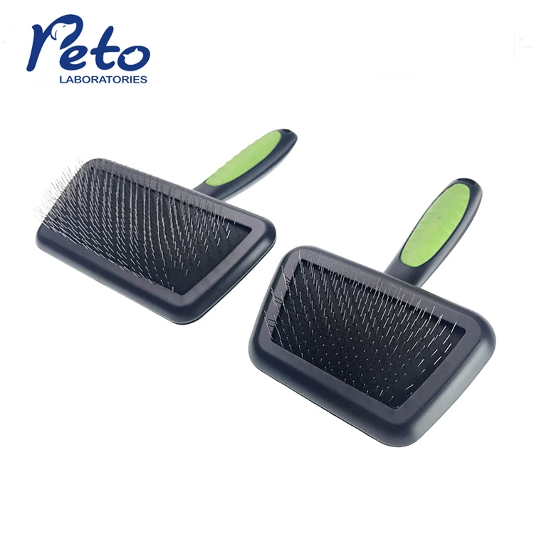 Pet Fur Comb Cats Anti Slip Brush Dog Steel Wire Comb Black Dog