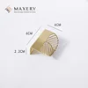 China Manufacturing Kitchen Cabinet Handles and Knobs Leaves Shaped Handles Furniture Hardware