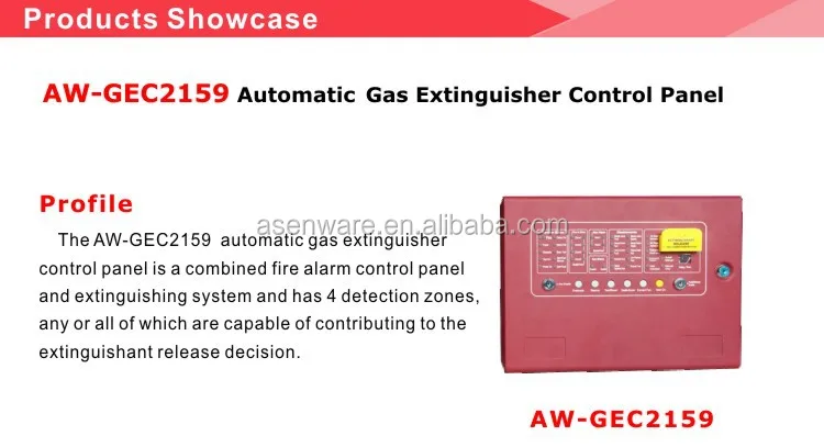 AW-GEC2159 Automatic fire extinguisher control panel