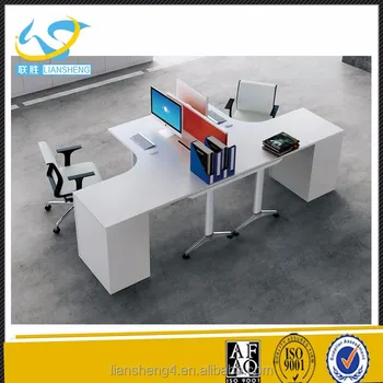 Hot Sale T Shaped 2 Person Office Standard Sizes Of Office