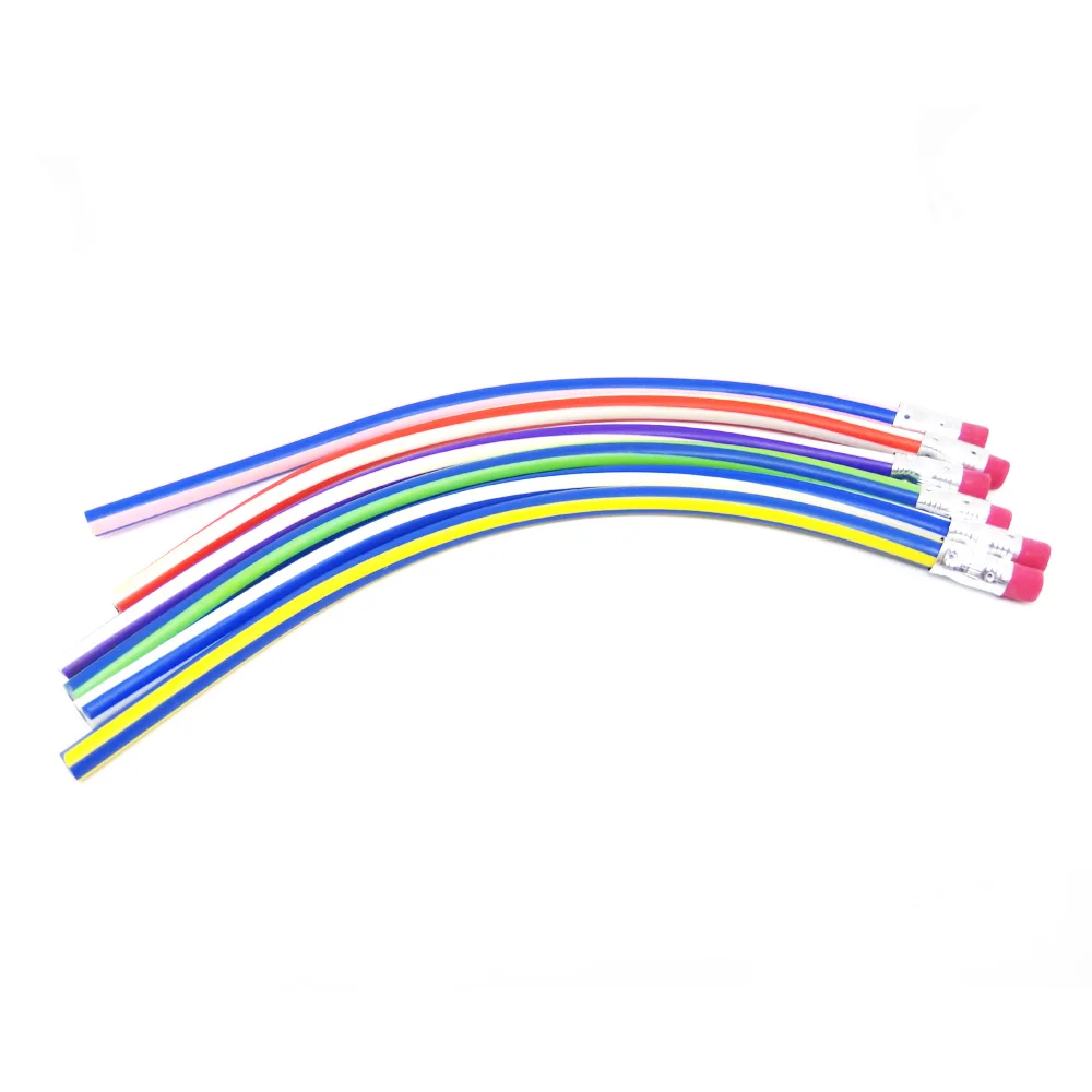 Bendy Flexible Soft Pencil with Eraser 6