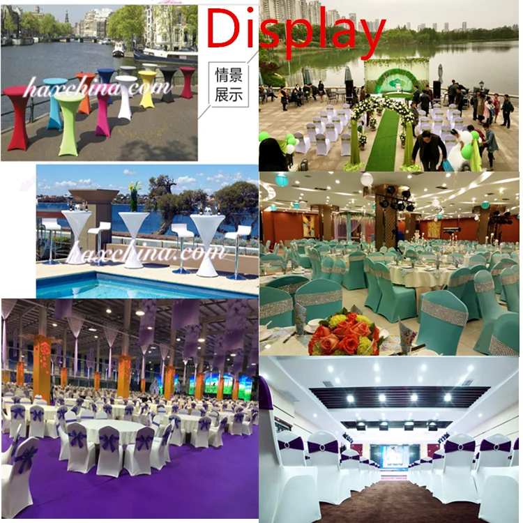 Wholesale Round Black Spandex Bar Table Cover Buy Bar Table Cover