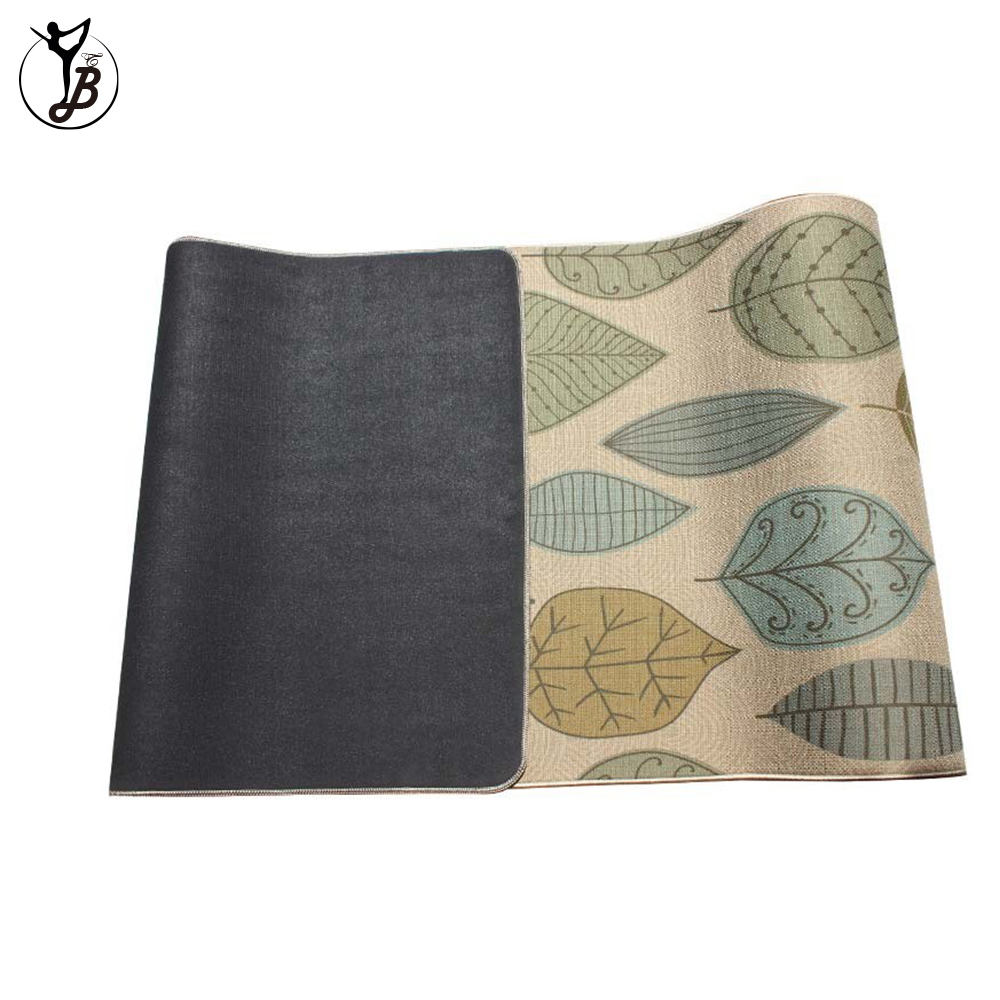 Eco Yoga Mat Recycled Microfiber All Nature Yoga Mat Bamboo Yoga Mat