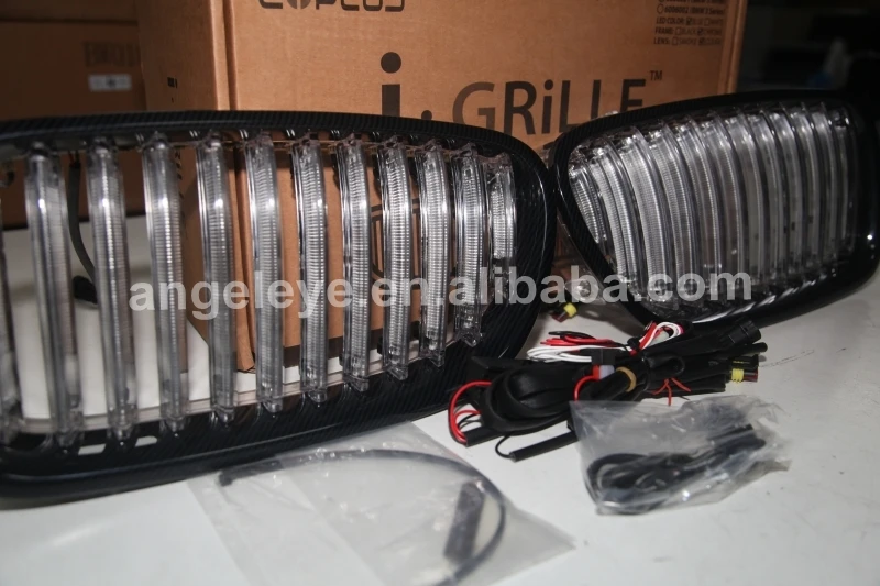 Auto Parts Blue LED Front Grille For BMW m5 F10 f18 2010-2018