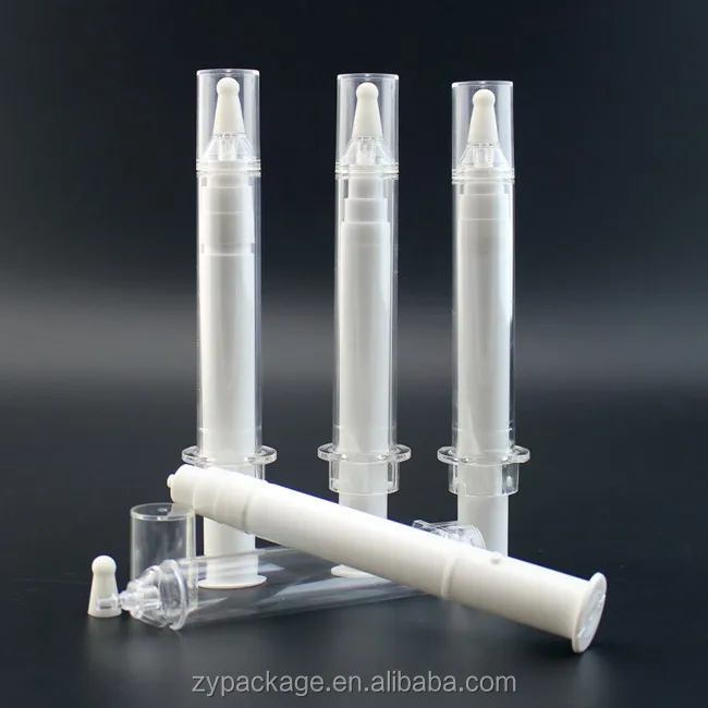 Empty 10ml Teeth Whitening Dual Barrel Syringe Translucent Inner Bottle ...