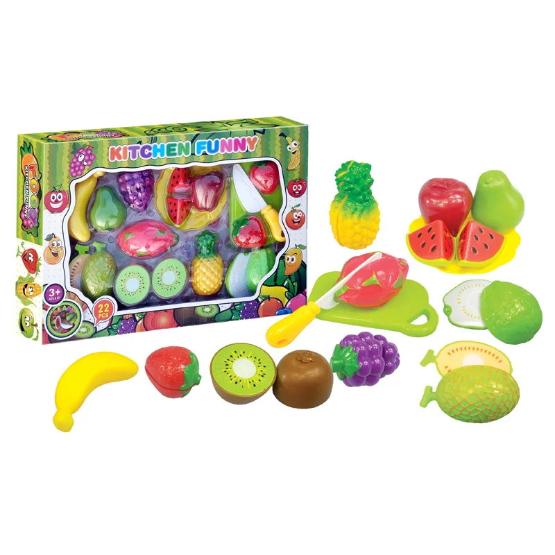 plastic fruit and veg toys