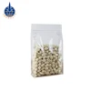 Customized side gusset plastic bag clear bottom gusset plastic bag standing up pouch