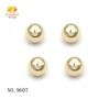 Metal double round head rivets with button