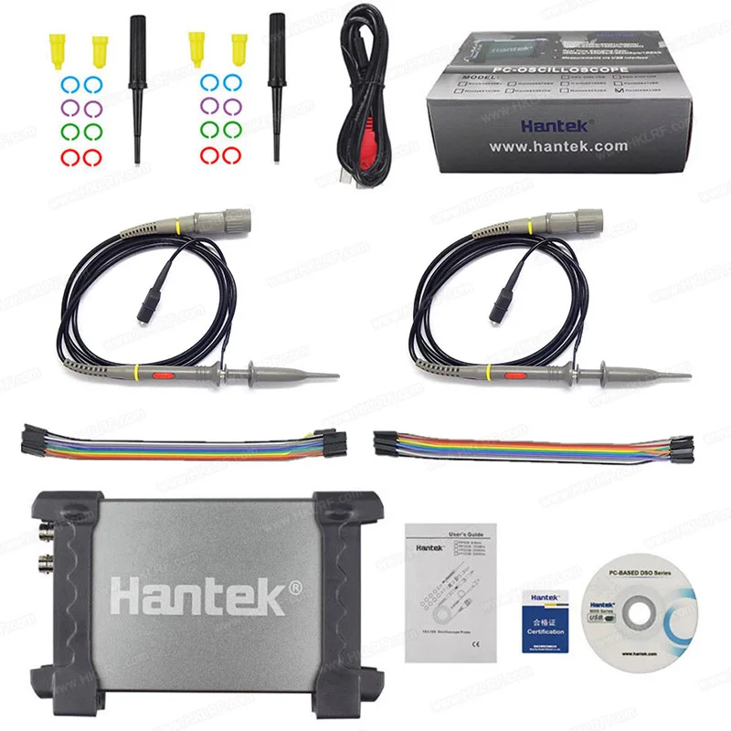 Hantek 6022bl Usb Oscilloscope 20mhz 48msa/s 16 Channels Logic Analyzer