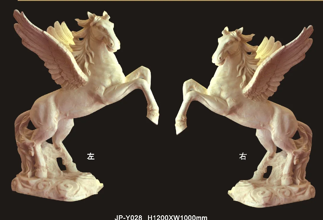 Factory Direct Sale Outdoor Decorative Large Sandstone Life Size Flying