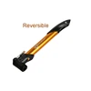 ROCKBROS Portable Bicycle Mini Pump Fits Schrader and Presta Valve Reversible Bike Pump for Cycling