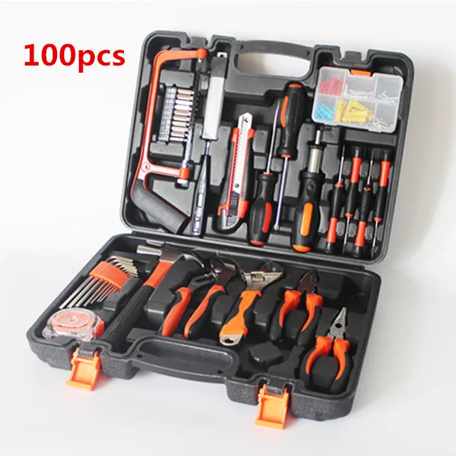 118pcs Magnetic Screwdrivers Set, W/Plastic Racking, DIY Tools Set Tools  For Men Tools Gift, Includs Screwdriver, Key Set, Nut Driver And Bit Set