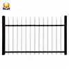 China supply powder coated security 4x4 posts solid metal fence