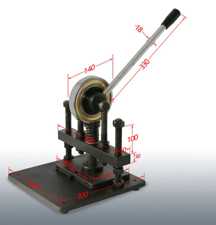 Genuine Manual Die Cutting Machine Small Pressure Die Stamping Sample