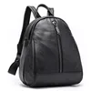 Drop Shipping Accept Customization Pattern Black Mini Leather Backpack 8702