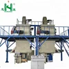 Low cost 10t/h plaster dry mortar production line, plaster skim coat making machine