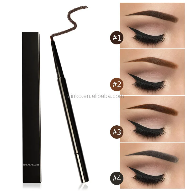3 In 1 Eyebrow Pencil Private Label Brow Mascara Waterproof Eyebrow Powder Pen - Buy Eyebrow Pencil,Private Label Eyebrow Pencils,2018 Hot New Products Product on Alibaba.com
