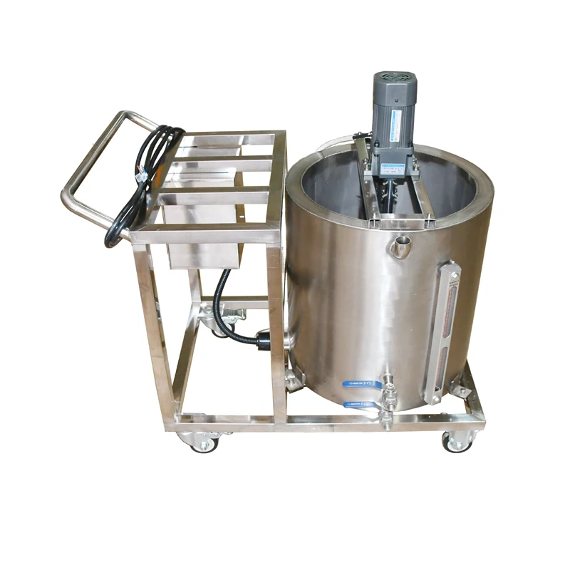 Small Size 50kg Paraffin Mixing Wax Candle Making Melt Machine Water ...