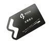 cheap laser cut metal business card matt black metal business card
