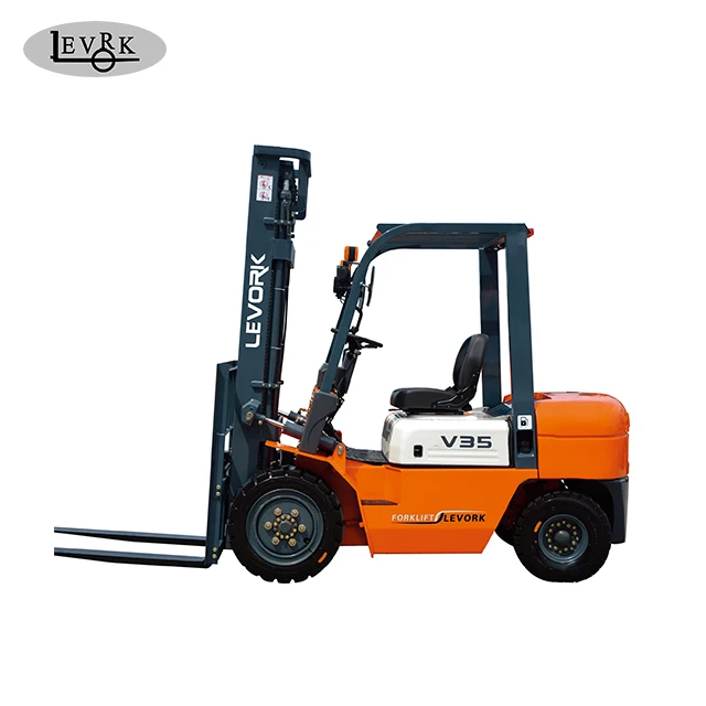 
LEVORK new forklift truck 3.5 ton diesel forklift for sale 