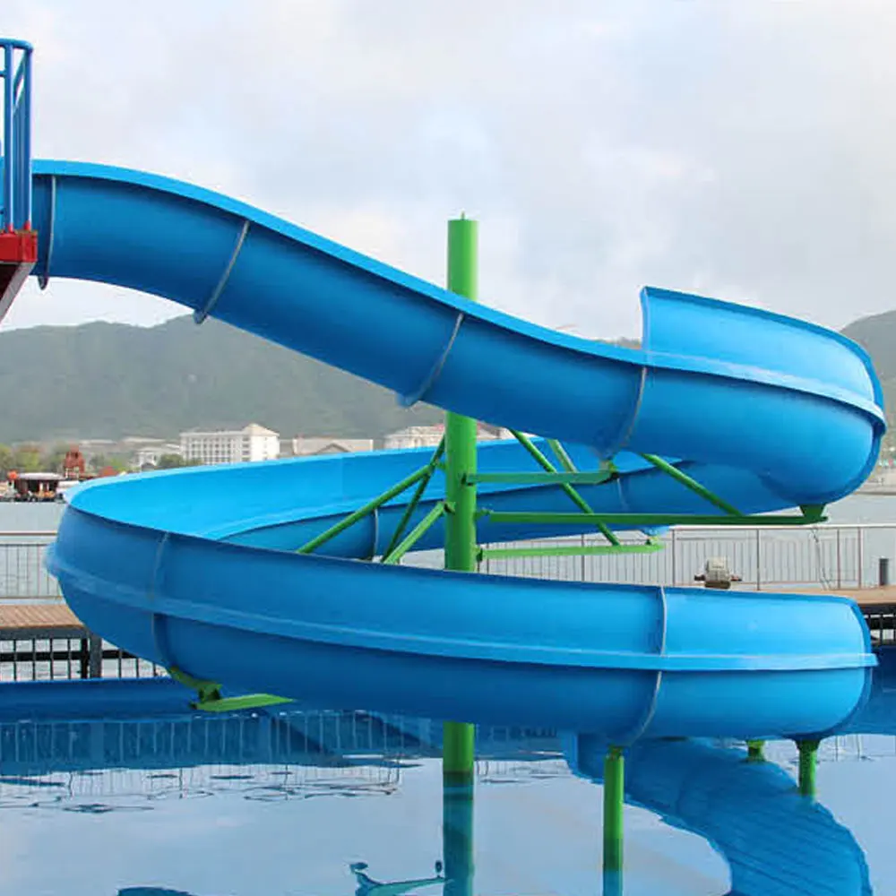 Hot Selling Swimming Pool Water Slides Fiberglass For Adult Buy