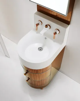 New Unique Design Corner Bathroom Wash Basin Cabinet For Toilets