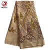 Shiny sequins lace high quality french heavy lace for wedding dress