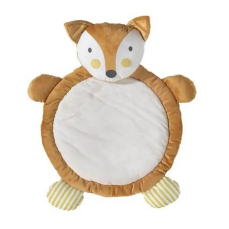 Wholesale Baby Round Padded Gym Mats Plush Padded Baby Bear Play Floor
