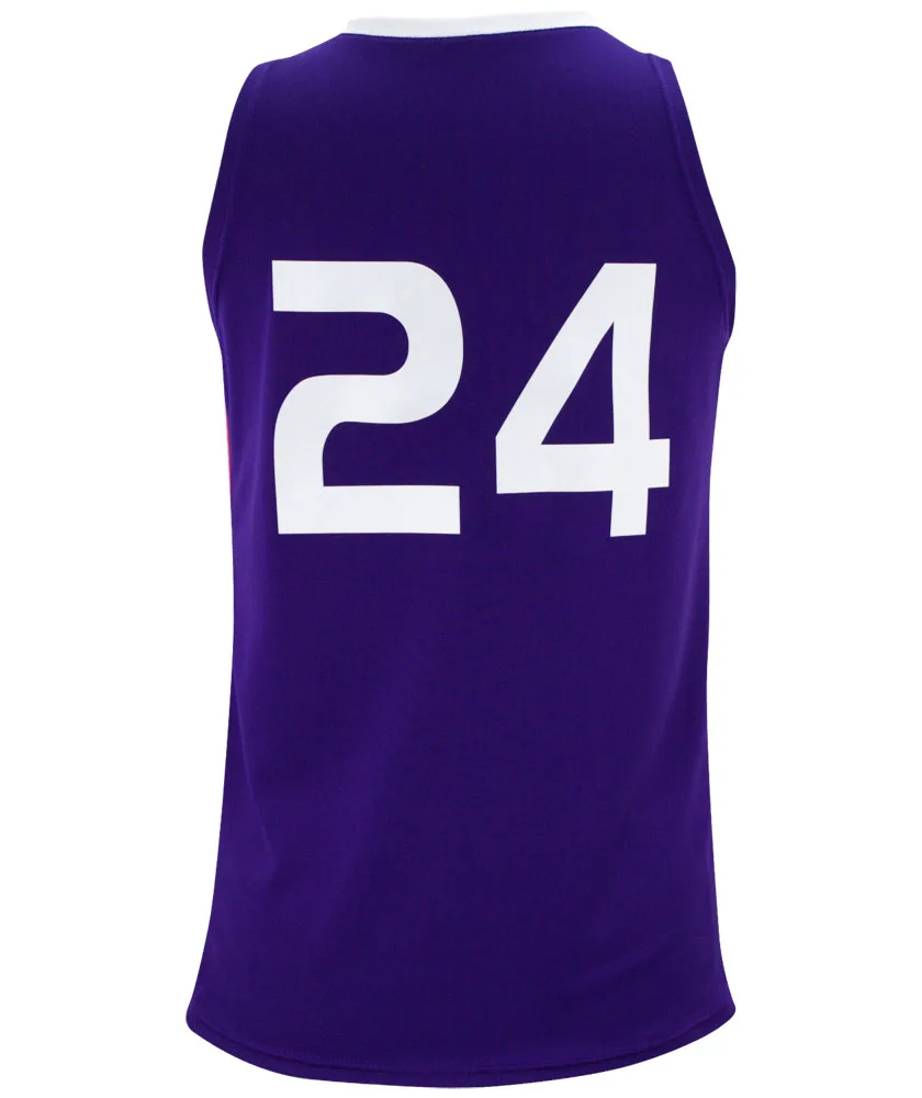 purple basketball shirts