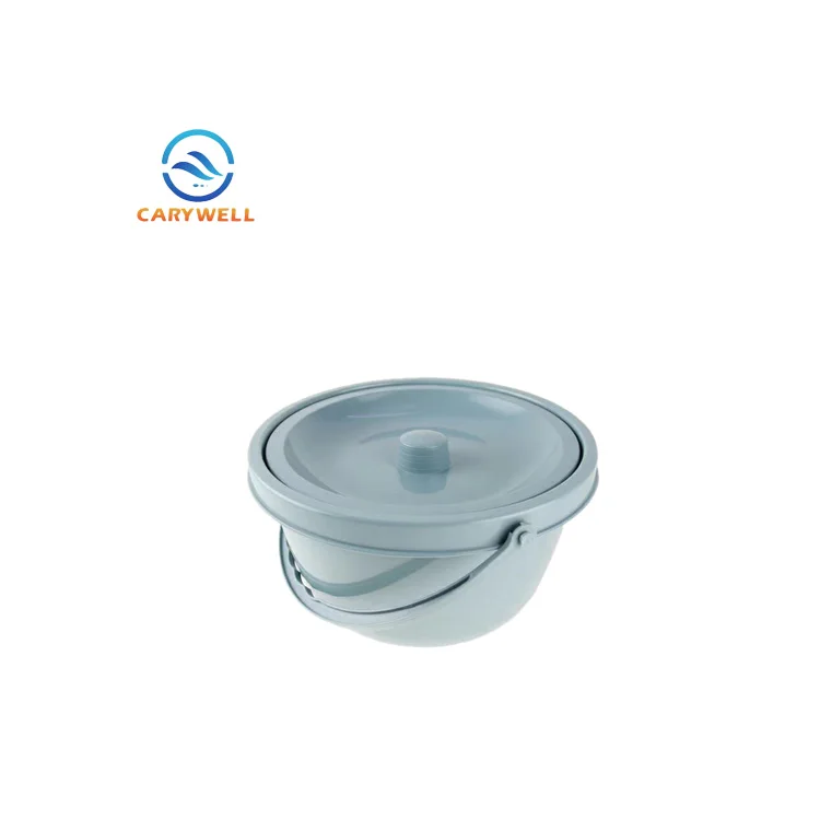 Commode Accessory Round Plastic Bucket With Lids With Handle Buy
