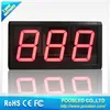 7 segment led display for countdown timer
