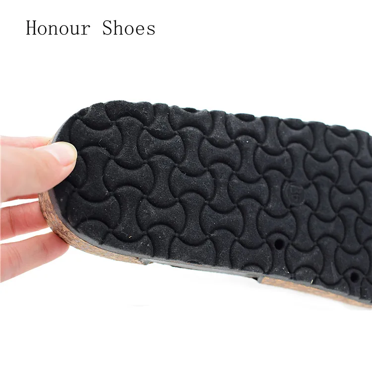 2019 Fashion Unisex Cork Flocking Slippers Bottom Buy Tpr Outsole