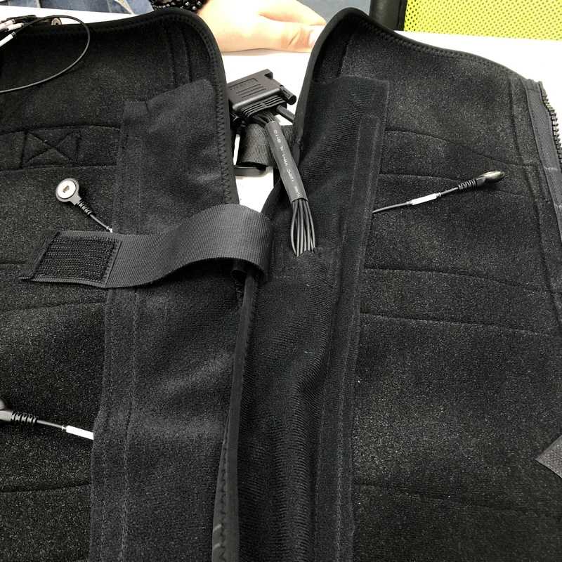 Ems Muscle Stimulator Vibrating Training Vest Suit Fitness Equipment For Gym Buy Muscle