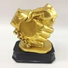 2016 new Peace handshake handicraft office cooperation souvenir ornaments resin trophy