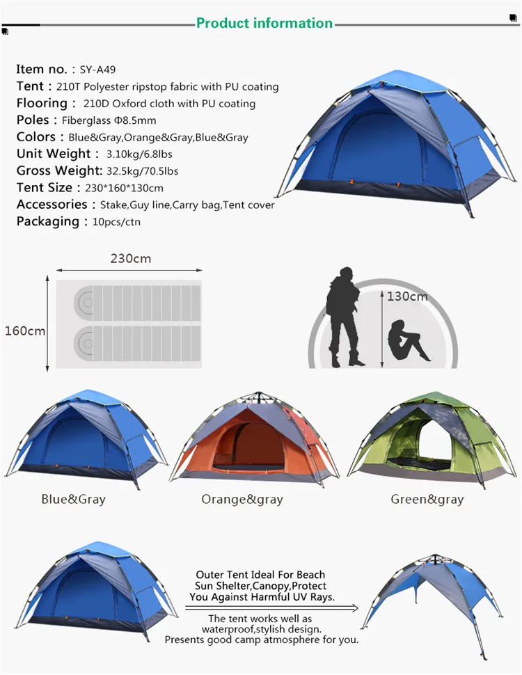 Fctory price easy backpacking tent double layers camping tent 2 person.jpg