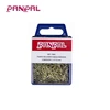 China supplier 28pcs of 1/2 Inch iron brass plated semi-round head common wire nails