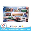 More beautiful kids Christmas gift slot smoke rc train toys set with music