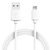 Custom High quality fast charging TPE white micro usb A 2.0 to usb B 4 inch charging cable