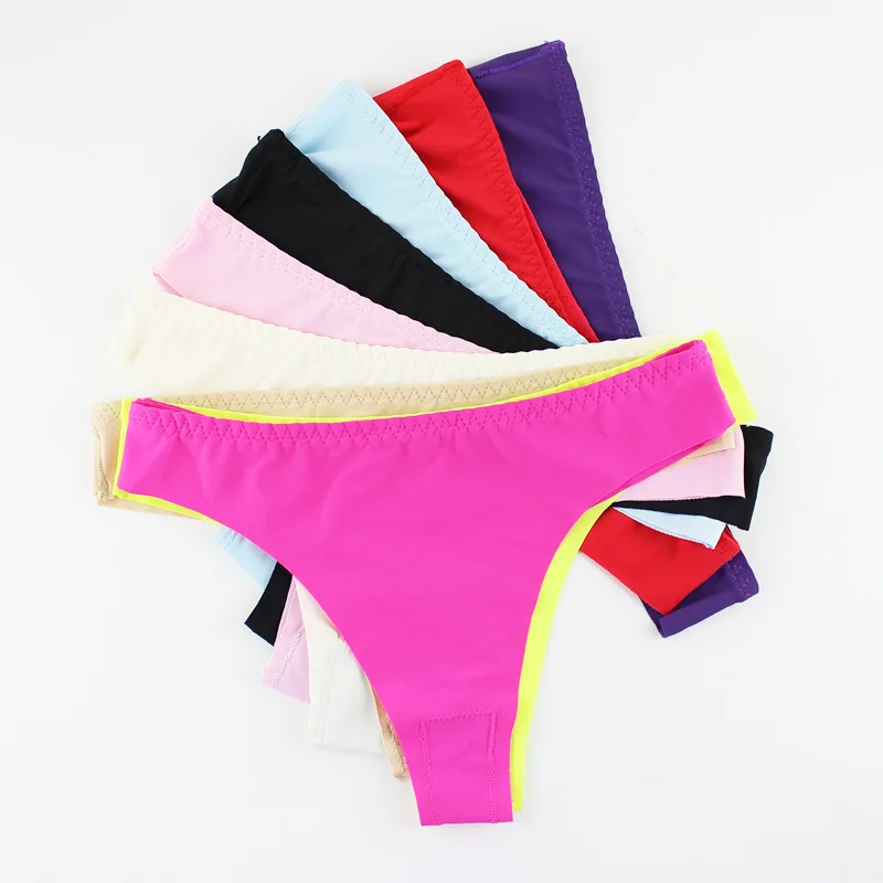 Factory Customized Sexy Underwear Ladies Seamless Thongs G-string T ...