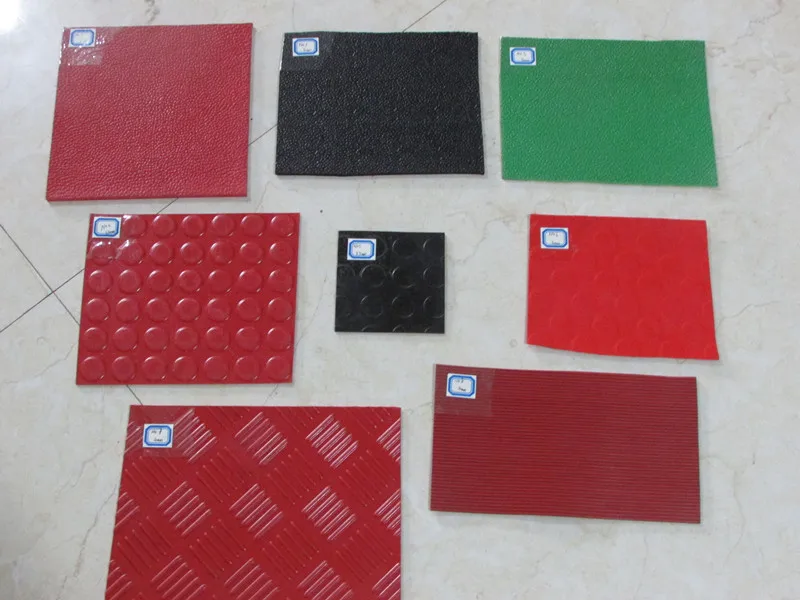 Rubber Factory Produce Different Colors And Patterns Rubber Flooring