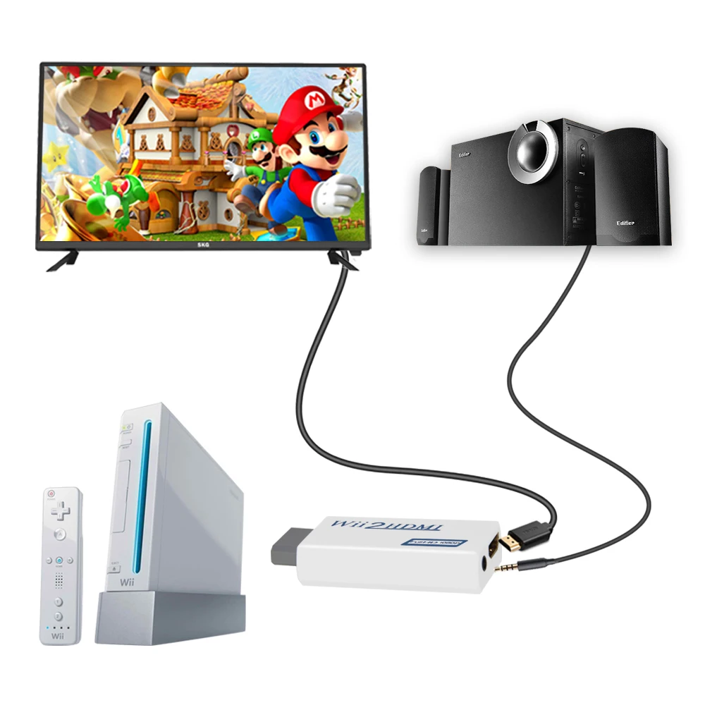 480p Wii To Hdmi Converter Buy Wii To Hdmi,Wii U Console Nintendo,Wii