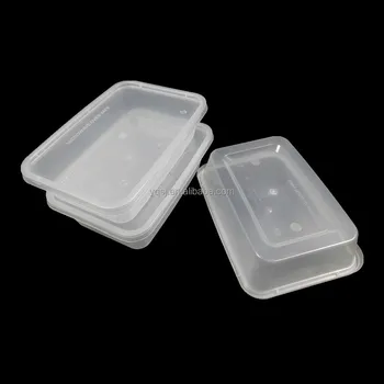 500ml 18oz Clear Rectangular Plastic Microwave Container Disposable 500ml 18oz Clear Rectangular Plastic Microwave Container Disposable Food