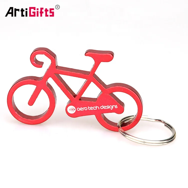 Bulk Custom Cheap Promotion Metal Aluminum Bottle Openers With Keychain