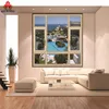 Bridge- cut aluminum windows
