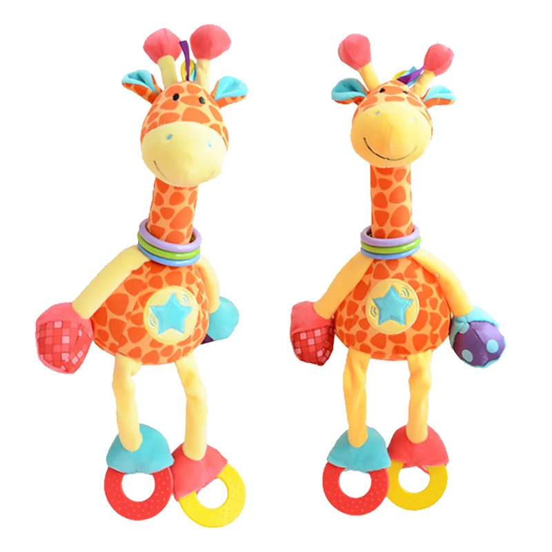 18cm Giraffe Plush Toys Stuffed Creative Giraffe Pillow Doll Cushion A4