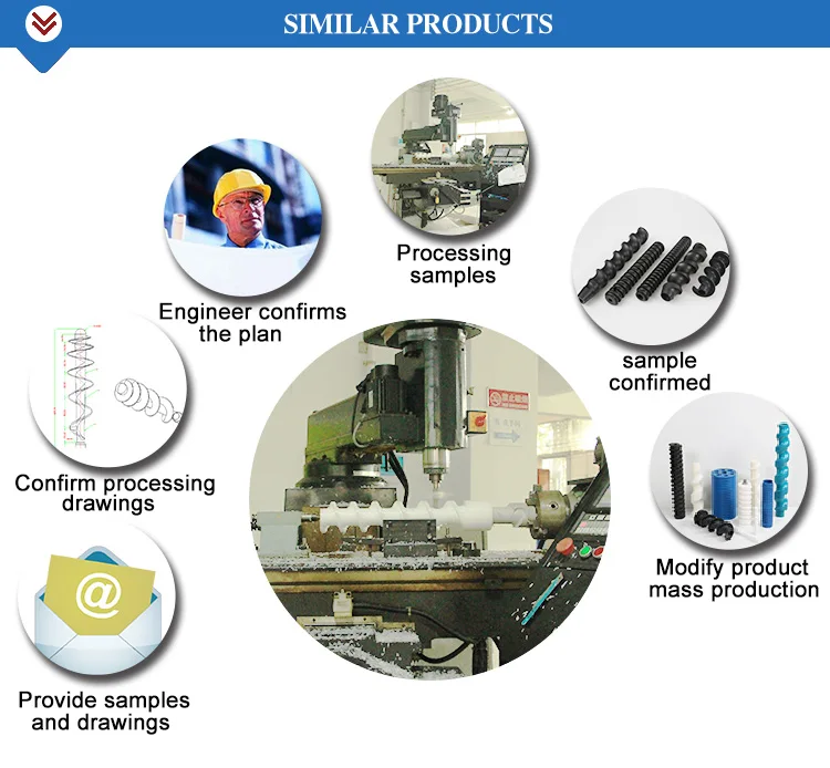 high performance Customized custom peek plastic pan head screw